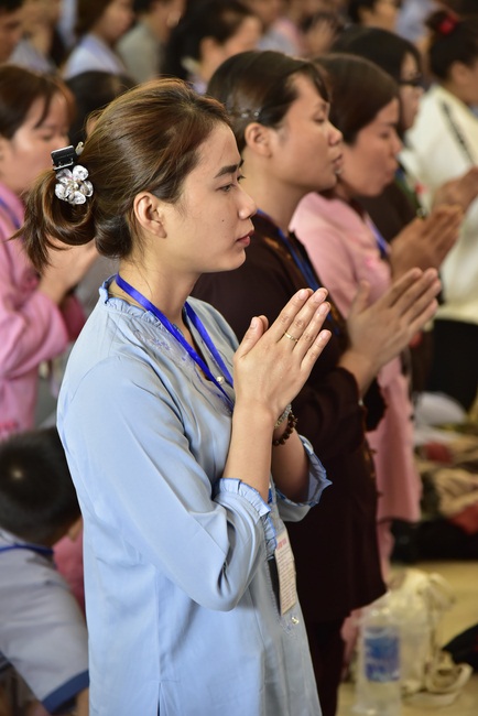 The 2nd Three-Jewel Refuge Ceremony in 2019