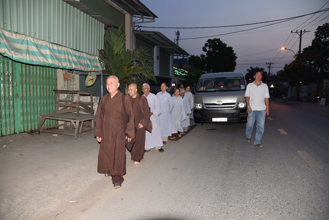 Praying for the rebirth in Hoc Mon