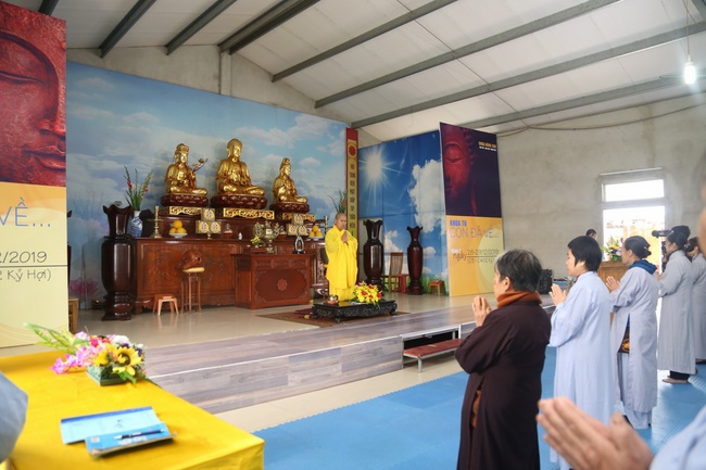 Khóa tu niệm Phật một ngày và Tổng kết Phật sự chùa Đống Cao