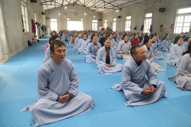 Khóa tu niệm Phật một ngày và Tổng kết Phật sự chùa Đống Cao