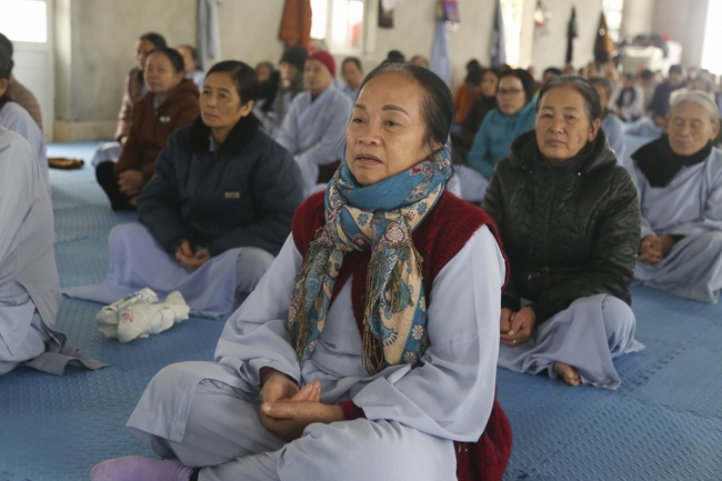 Khóa tu niệm Phật một ngày và Tổng kết Phật sự chùa Đống Cao