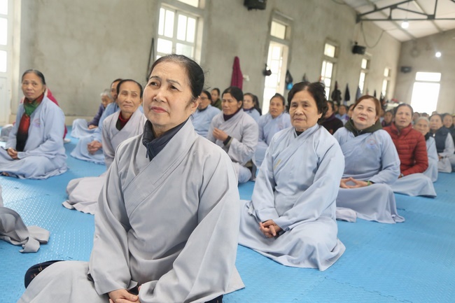 Khóa tu niệm Phật một ngày và Tổng kết Phật sự chùa Đống Cao