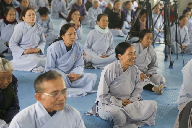 Khóa tu niệm Phật một ngày và Tổng kết Phật sự chùa Đống Cao