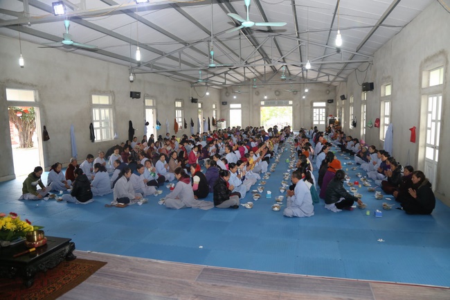 Khóa tu niệm Phật một ngày và Tổng kết Phật sự chùa Đống Cao