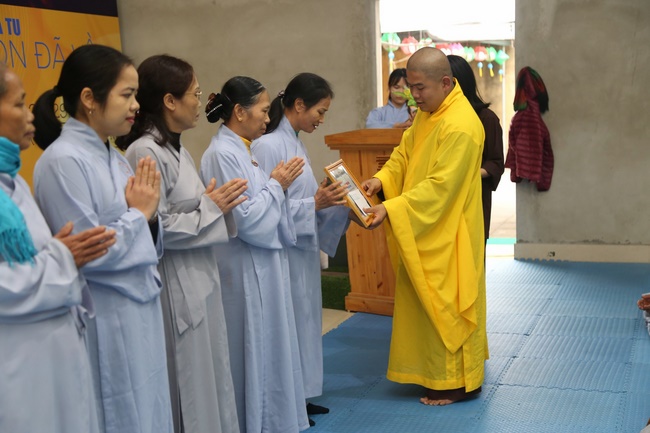 Khóa tu niệm Phật một ngày và Tổng kết Phật sự chùa Đống Cao