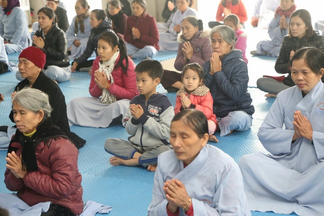 Khóa tu niệm Phật một ngày và Tổng kết Phật sự chùa Đống Cao