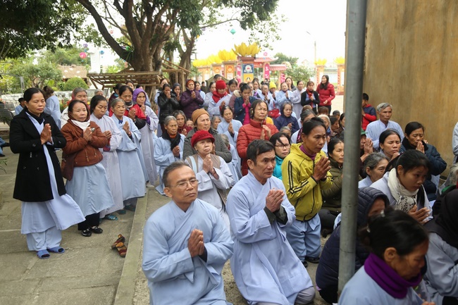 Khóa tu niệm Phật một ngày và Tổng kết Phật sự chùa Đống Cao