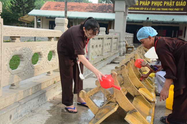 Series photos of activities preparing for the New Year 2020