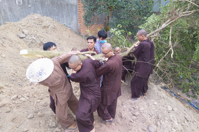 Series photos of activities preparing for the New Year 2020