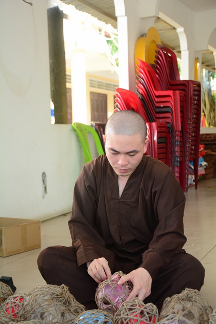 Series photos of activities preparing for the New Year 2020