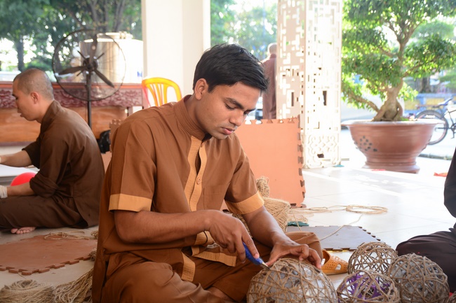 Series photos of activities preparing for the New Year 2020