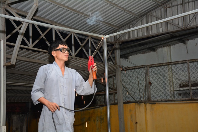 Series photos of activities preparing for the New Year 2020