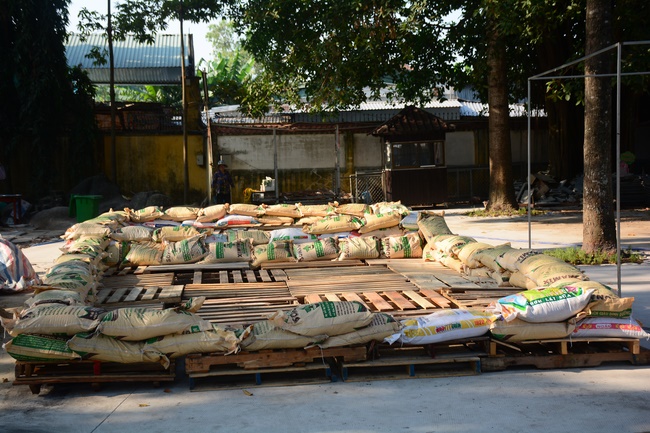 Series photos of activities preparing for the New Year 2020