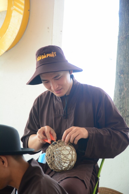 Series photos of activities preparing for the New Year 2020