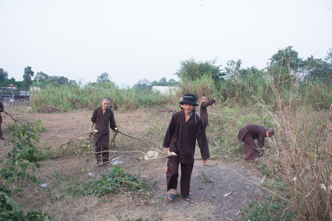 Series photos of activities preparing for the New Year 2020