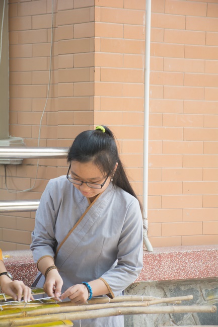 Series photos of activities preparing for the New Year 2020