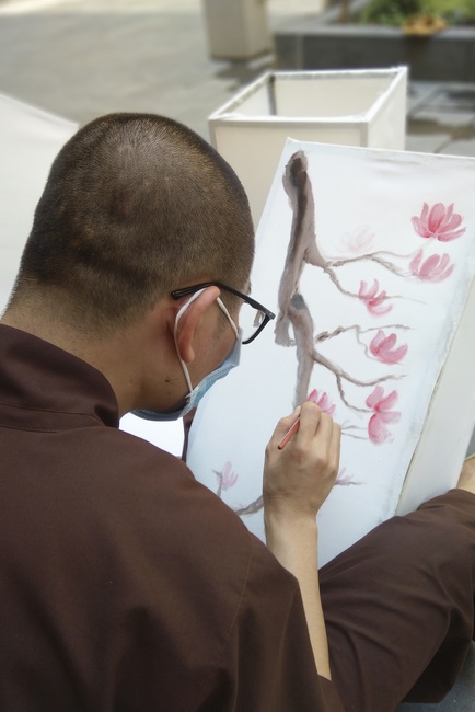 Series photos of activities preparing for the New Year 2020