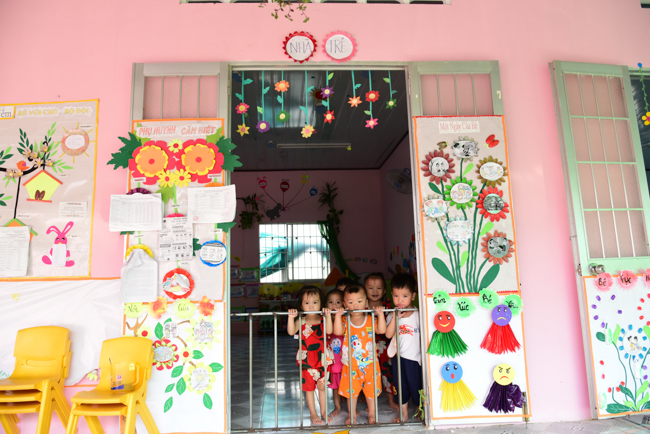 Tặng quà tại Nhơn Bình, Vĩnh Long