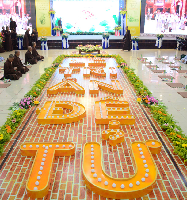 The second gratitude ceremony for the disciples.