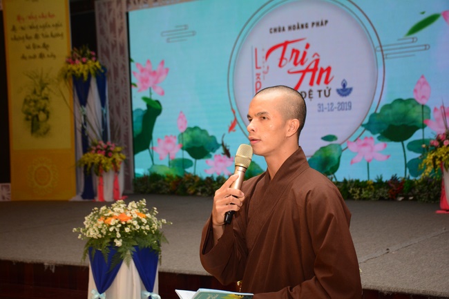 The second gratitude ceremony for the disciples.