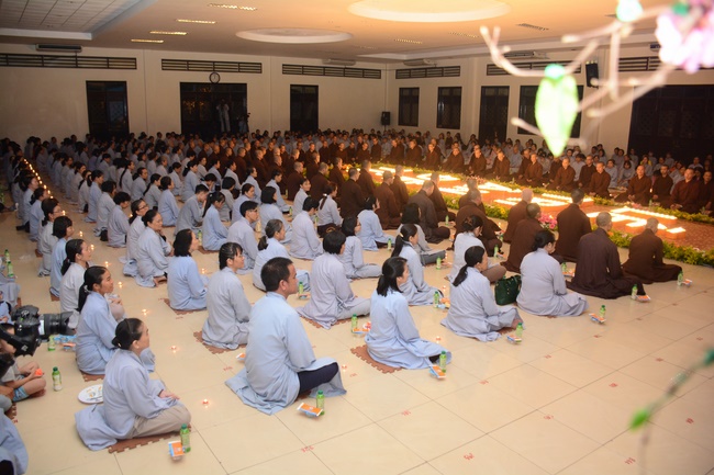 The second gratitude ceremony for the disciples.