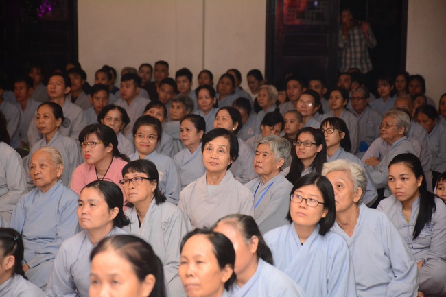 The second gratitude ceremony for the disciples.