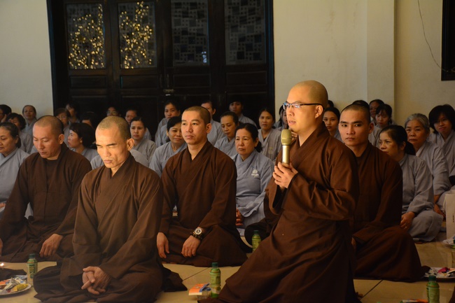 The second gratitude ceremony for the disciples.