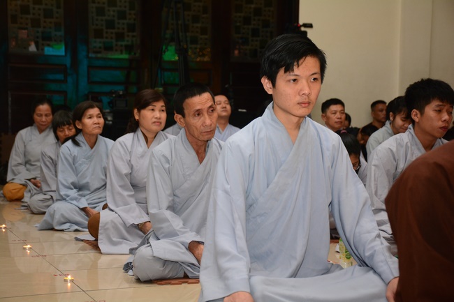 The second gratitude ceremony for the disciples.