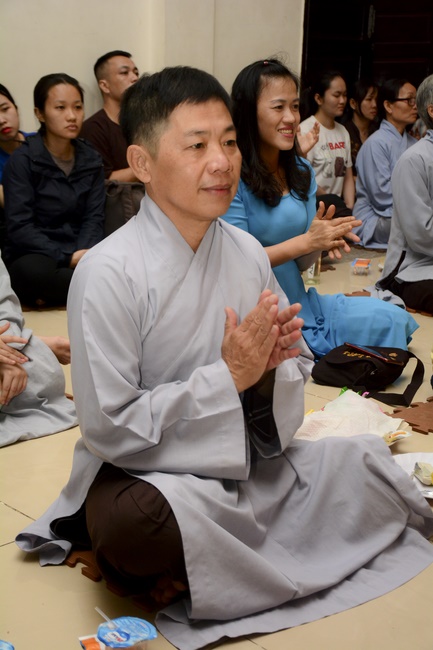 The second gratitude ceremony for the disciples.