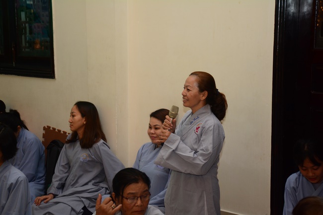 The second gratitude ceremony for the disciples.