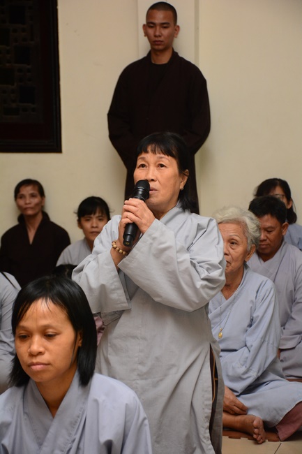 The second gratitude ceremony for the disciples.