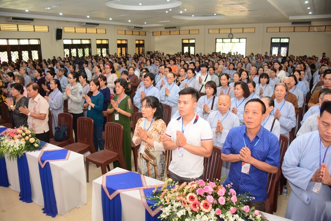 The Gratitude Ceremony and the Buddhist Activity Summary in 2019