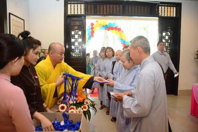 The Gratitude Ceremony and the Buddhist Activity Summary in 2019