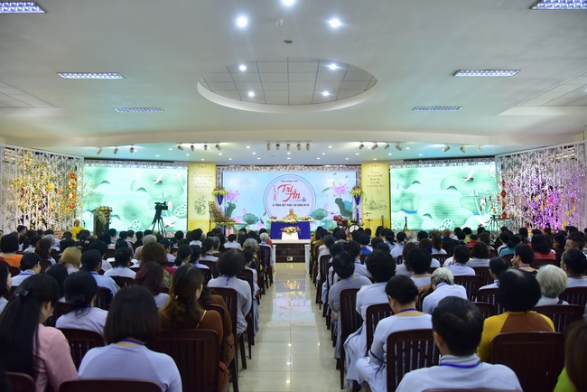 The Gratitude Ceremony and the Buddhist Activity Summary in 2019