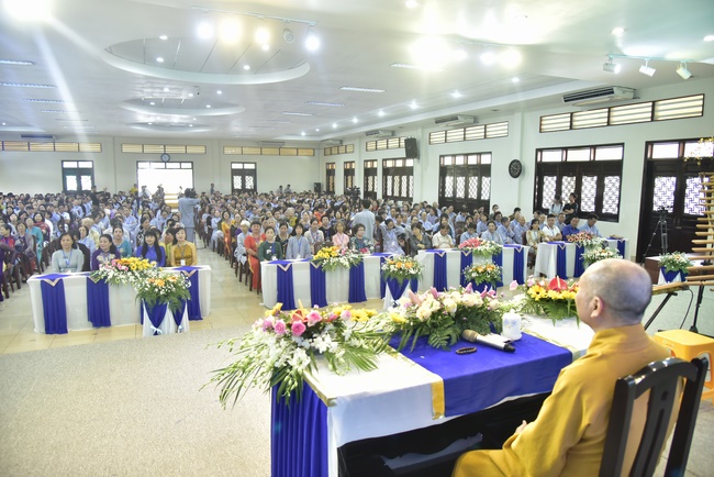 The Gratitude Ceremony and the Buddhist Activity Summary in 2019