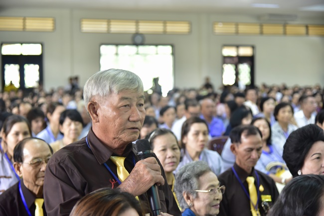 The Gratitude Ceremony and the Buddhist Activity Summary in 2019