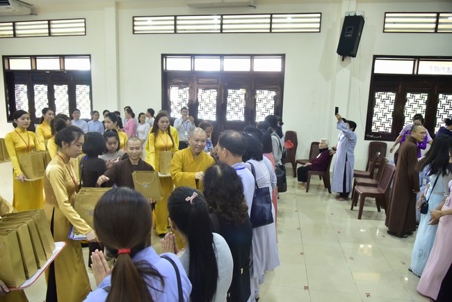 The Gratitude Ceremony and the Buddhist Activity Summary in 2019