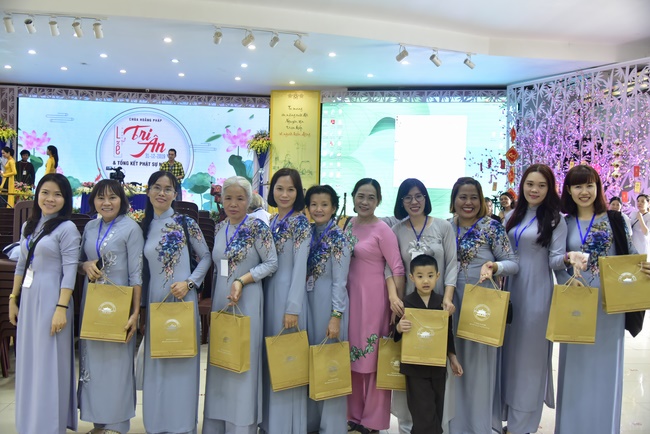 The Gratitude Ceremony and the Buddhist Activity Summary in 2019