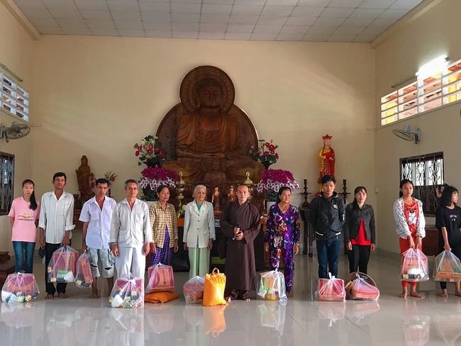 The Charity trip in Tien Giang