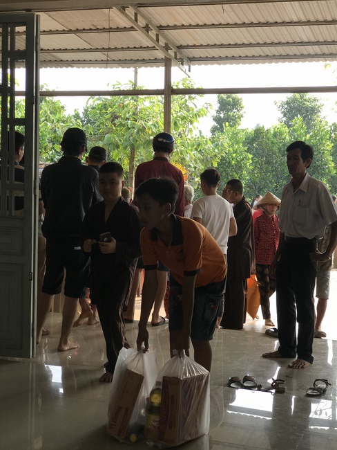 The Charity trip in Tien Giang