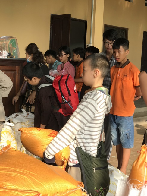 The Charity trip in Tien Giang