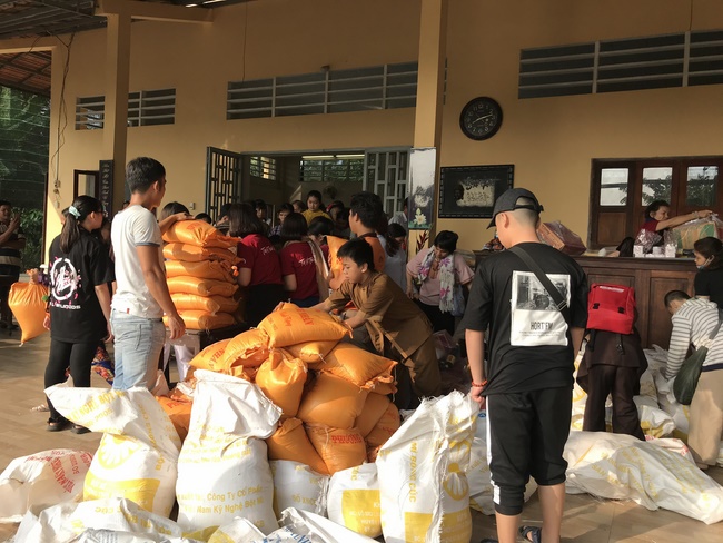 The Charity trip in Tien Giang