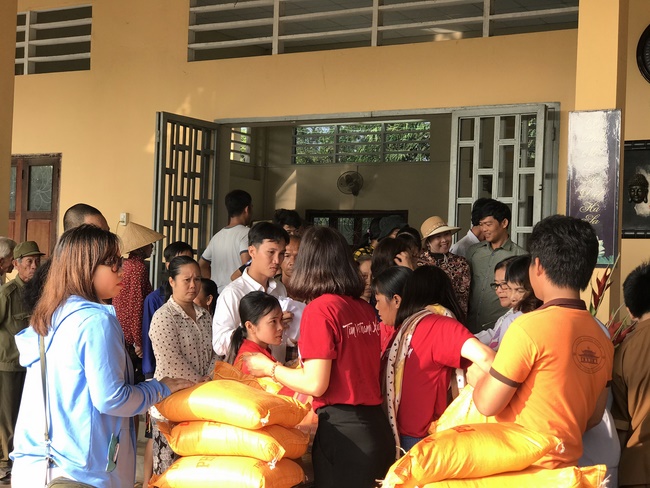 The Charity trip in Tien Giang