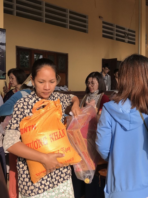 The Charity trip in Tien Giang