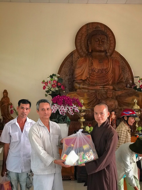 The Charity trip in Tien Giang