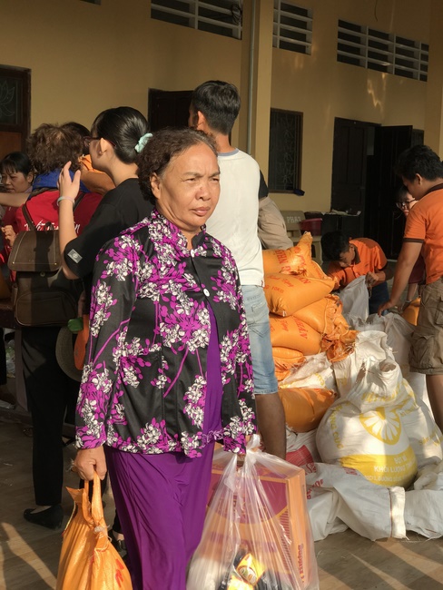 The Charity trip in Tien Giang