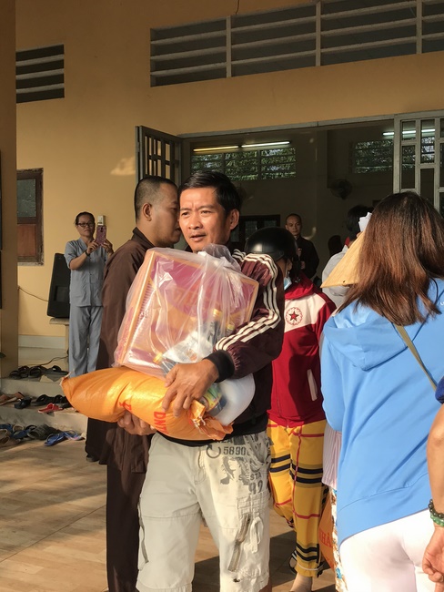 The Charity trip in Tien Giang