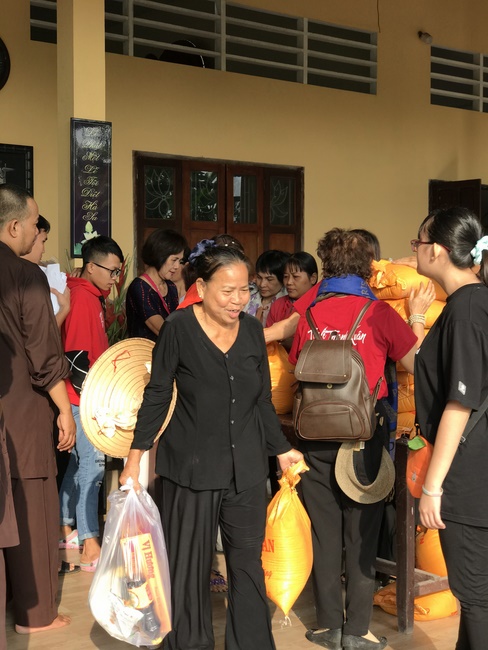 The Charity trip in Tien Giang