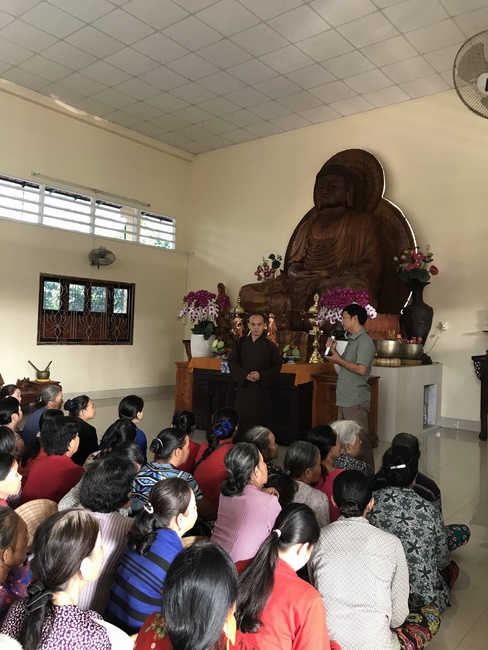 The Charity trip in Tien Giang