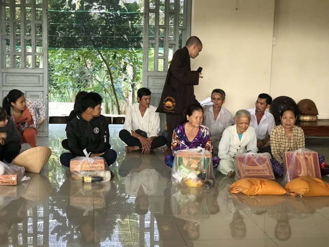 The Charity trip in Tien Giang